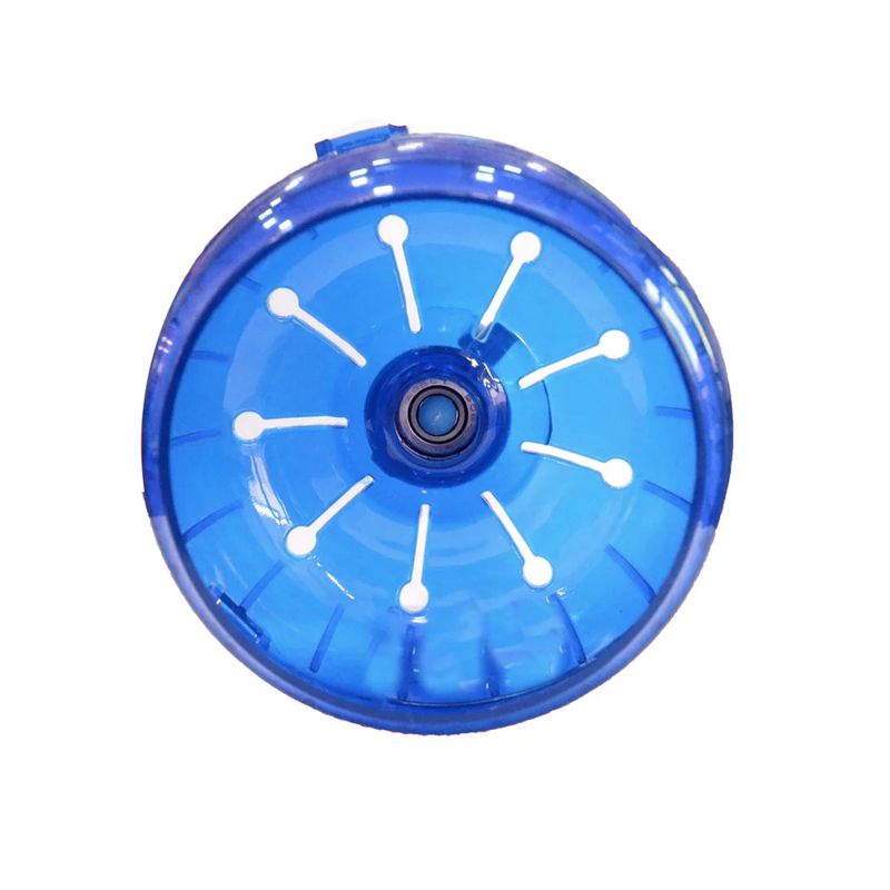 Foto-do-produto-Brinquedo-Hamster-Rodinha-Acrilica-Azul-Jel-Plast-no-petshop-online-da-Tudo-de-Bicho