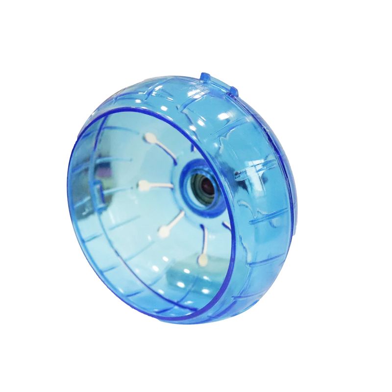 Foto-do-produto-Brinquedo-Hamster-Rodinha-Acrilica-Azul-Jel-Plast-no-petshop-online-da-Tudo-de-Bicho