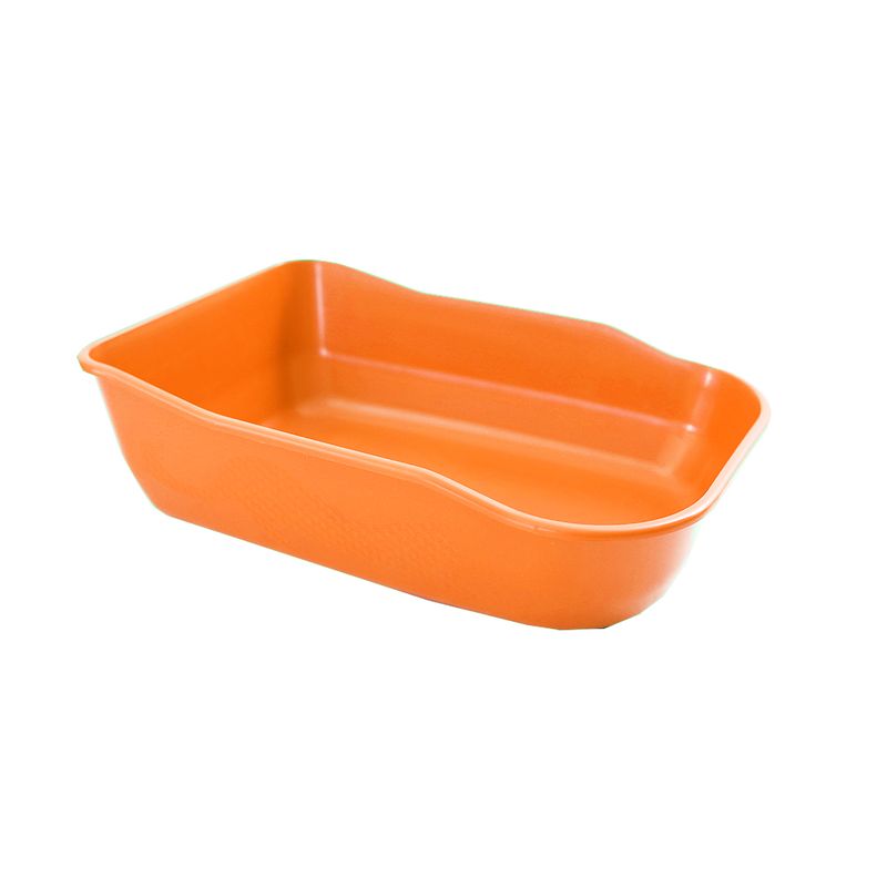 Foto-do-produto-Bandeja-Higienica-Gatos-Duracats-Single-Laranja-no-petshop-online-da-Tudo-de-Bicho