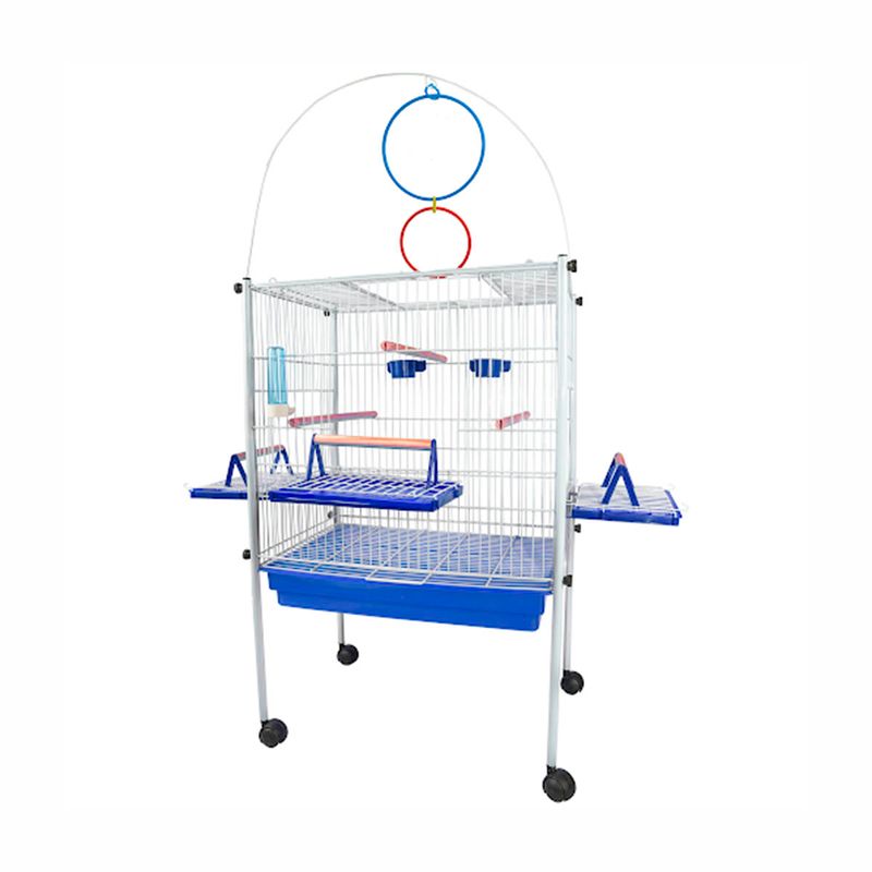 Foto-do-produto-Viveiro-para-Calopsita-Triplex-Azul-Jel-Plast-no-petshop-online-da-Tudo-de-Bicho