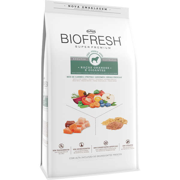 Foto-do-produto-Racao-Biofresh-Caes-Adultos-Castrados-Grandes-e-Gigantes-no-petshop-online-da-Tudo-de-Bicho