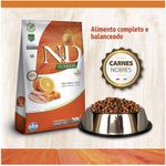 Foto-do-produto-Racao-N-D-Pumpkin-Gatos-Adultos-Tilapia-400g-no-petshop-online-da-Tudo-de-Bicho