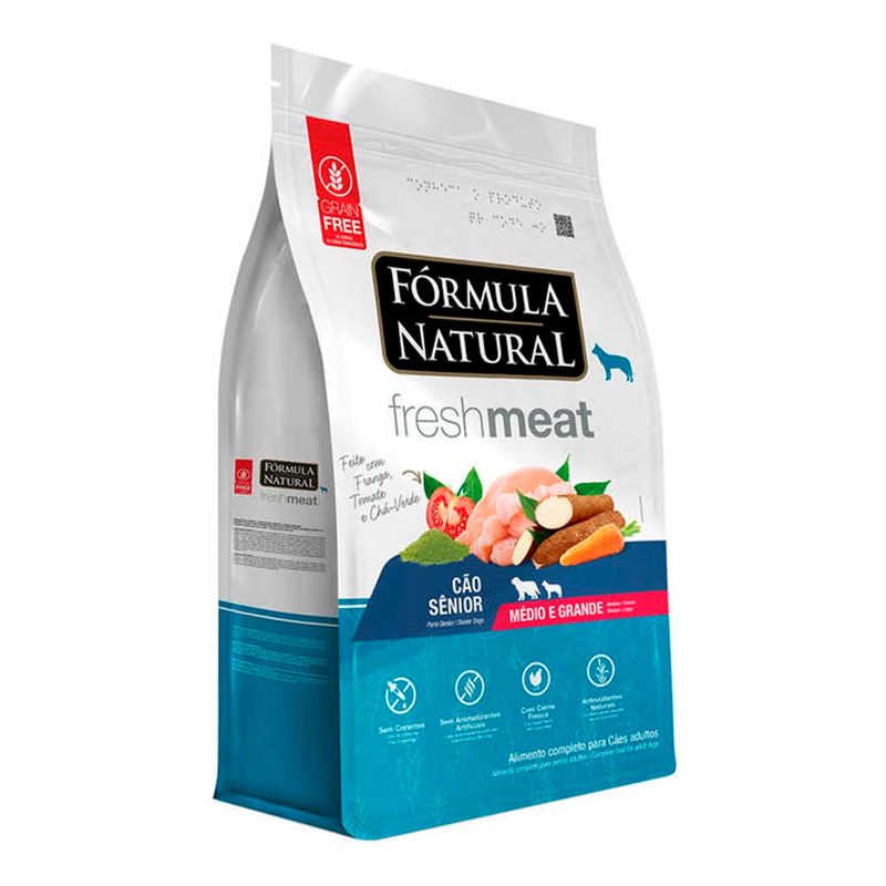Foto-do-produto-Racao-Formula-Natural-Caes-Fresh-Meat-Senior-Racas-Medias-e-Grandes-12kg-no-petshop-online-da-Tudo-de-Bicho