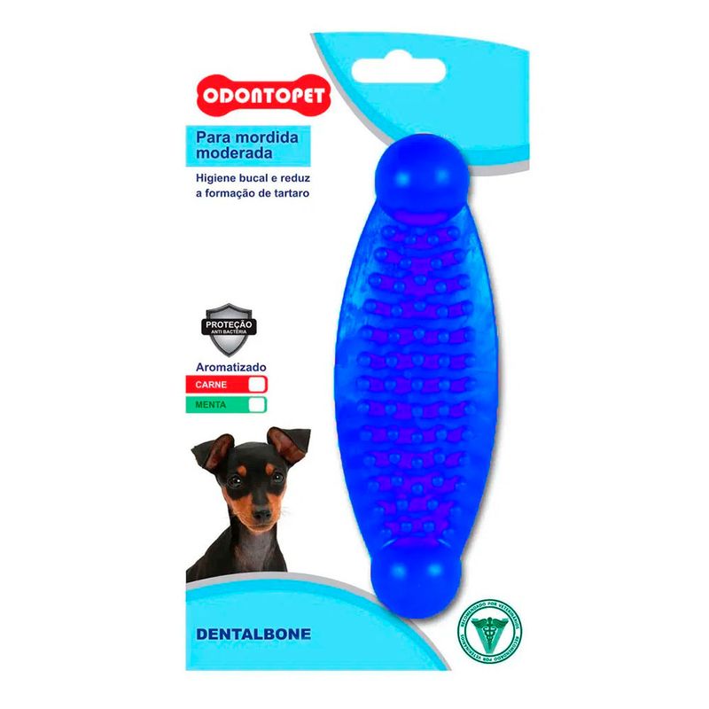 Foto-do-produto-Mordedor-Massageador-Dentalbone-Caes-Ate-7kg-Odontopet-no-petshop-online-da-Tudo-de-Bicho