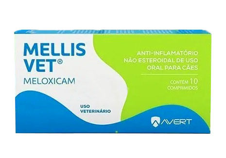 Foto-do-produto-Anti-inflamatorio-Avert-Mellis-Vet-10-Comprimidos-para-Caes-de-5-a-10kg--05mg--no-petshop-online-da-Tudo-de-Bicho