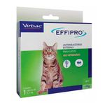 Foto-do-produto-Antipulgas-e-Carrapatos-Virbac-Effipro--para-Gatos-1-Pipeta-no-petshop-online-da-Tudo-de-Bicho
