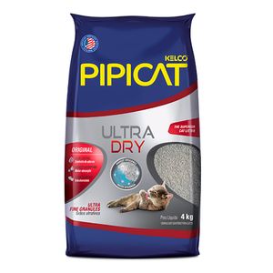 Areia Higiênica Pipicat Ultra Dry