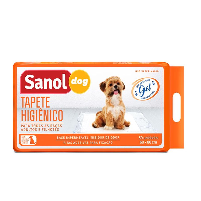 Foto-do-produto-Tapete-Higienico-Sanol-Dog-60X80-30-Unidades-no-petshop-online-da-Tudo-de-Bicho