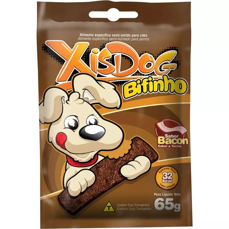 Foto-do-produto-Petisco-Caes-Xisdog-Bifinho-Bacon-65g-no-petshop-online-da-Tudo-de-Bicho