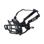 Foto-do-produto-Focinheira-Caes-Baskerville-Preta-XP-no-petshop-online-da-Tudo-de-Bicho
