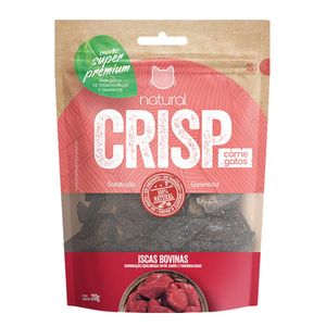 Petisco Natural Crisp Gato Iscas Bovinas