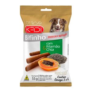 Bifinho Cães Kadi Mamão e Chia