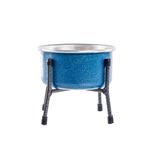 Foto-do-produto-Comedouro-Para-Caes-NF-Pet-Aramado-Simples-Filhotes-Azul-250ml-no-petshop-online-da-Tudo-de-Bicho