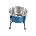 Foto-do-produto-Comedouro-Para-Caes-NF-Pet-Aramado-Simples-Filhotes-Azul-250ml-no-petshop-online-da-Tudo-de-Bicho