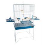 Foto-do-produto-Viveiro-Para-Calopsita-Confort-Triplex-Jel-Plast-Azul-no-petshop-online-da-Tudo-de-Bicho