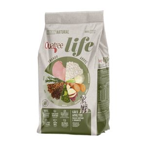 Ração Quatree Life Cães Adultos Raças Médias e Grandes Frango e Arroz