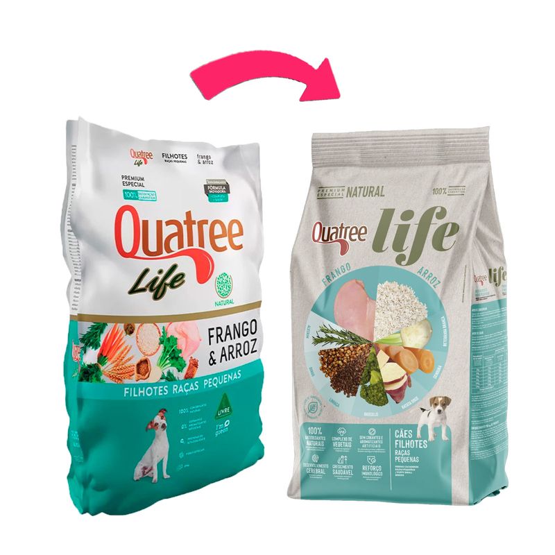 Foto-do-produto-Racao-Quatree-Life-Caes-Filhotes-Racas-Pequenas-Frango-e-Arroz-1kg-no-petshop-online-da-Tudo-de-Bicho