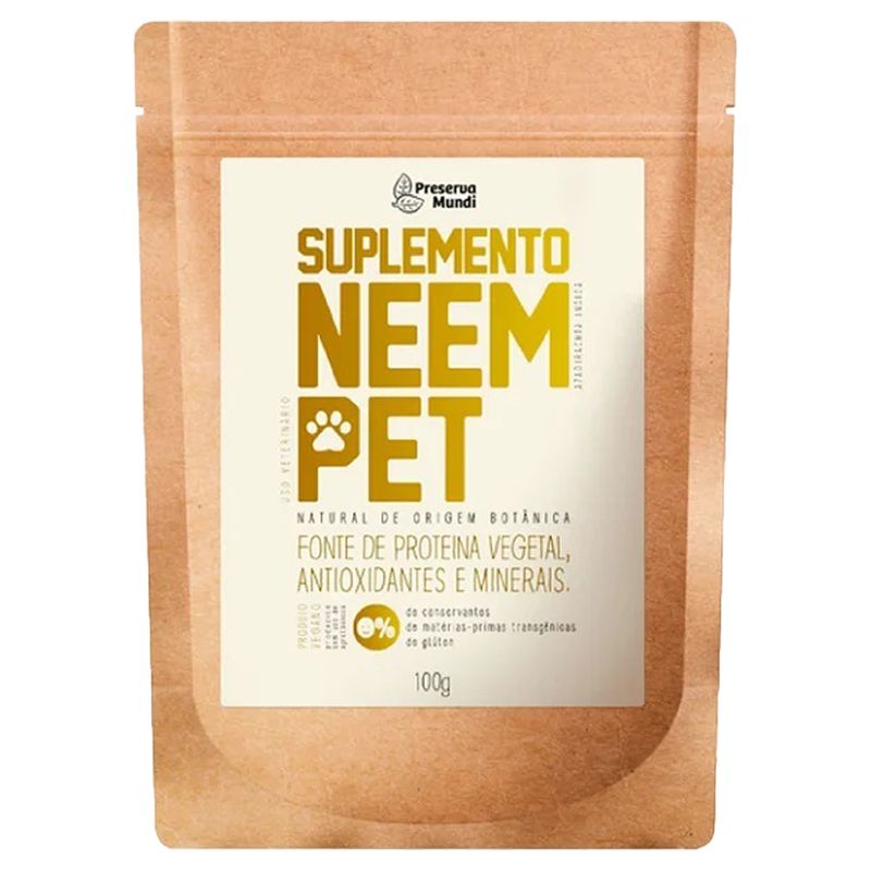 Foto-do-produto-Suplemento-Natural-Para-Caes-E-Gatos-Neem-Pet-Preserva-Mundi-100g-no-petshop-online-da-Tudo-de-Bicho