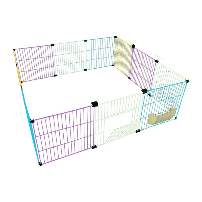 Foto-do-produto-Cercadinho-12-Mod.-Pequenos-Pets-Multicolorido-Braganca-PA883-no-petshop-online-da-Tudo-de-Bicho