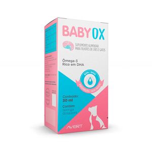 Suplemento Alimentar Baby Ox Avert para Cães e gatos