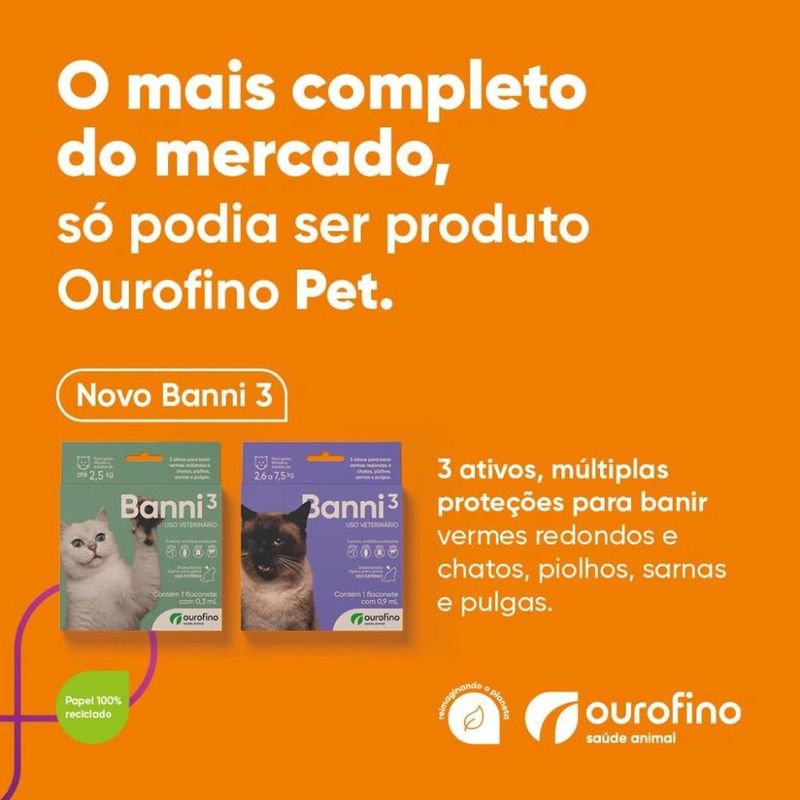 Foto-do-produto-Antipulgas-e-Vermifugo-Para-Gatos-Banni-3-Ouro-Fino-90ml-no-petshop-online-da-Tudo-de-Bicho