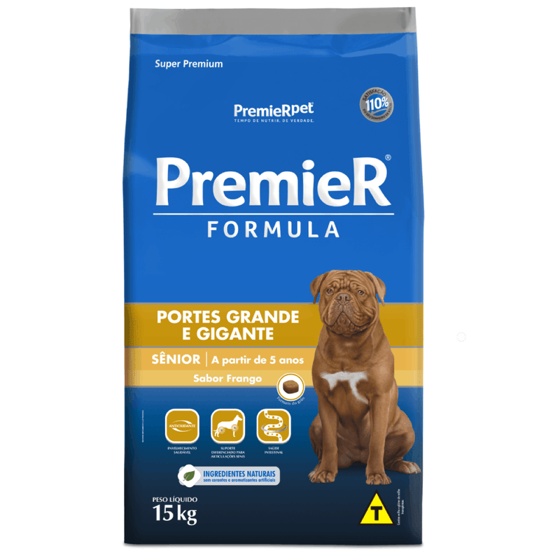 Foto-do-produto-Racao-Premier-Formula-Caes-Senior-Grandes-e-Gigantes-Frango-15kg-no-petshop-online-da-Tudo-de-Bicho