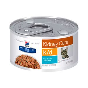 Ração Hill's Prescription Diet K/D Gatos Renal Atum & Vegetais