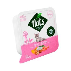 Ração Nats Úmida Para Gatos  Filhotes Frango