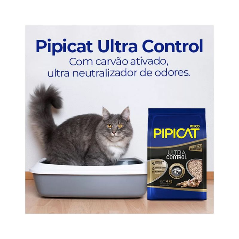 Foto-do-produto-Areia-Higienica-Pipcat-Ultra-Control-4kg-no-petshop-online-da-Tudo-de-Bicho