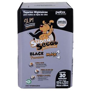 Tapete Higiênico Super Secão Slim Black Max