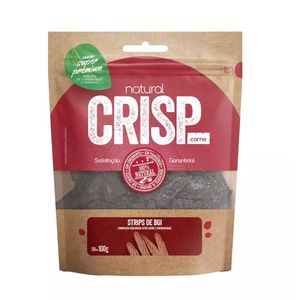 Petisco Natural Crisp Strips de Boi