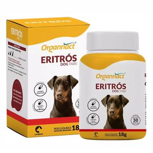 Suplemento Eritros Dog Tabs Organnact Blister