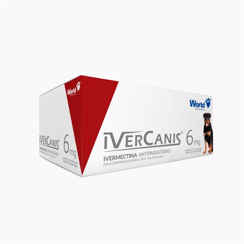 Foto-do-produto-Ivercanis-6mg-com-4-Comprimidos-no-petshop-online-da-Tudo-de-Bicho