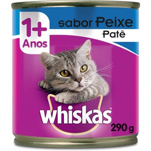 Ração Úmida Whiskas Lata Gatos Adultos Peixe