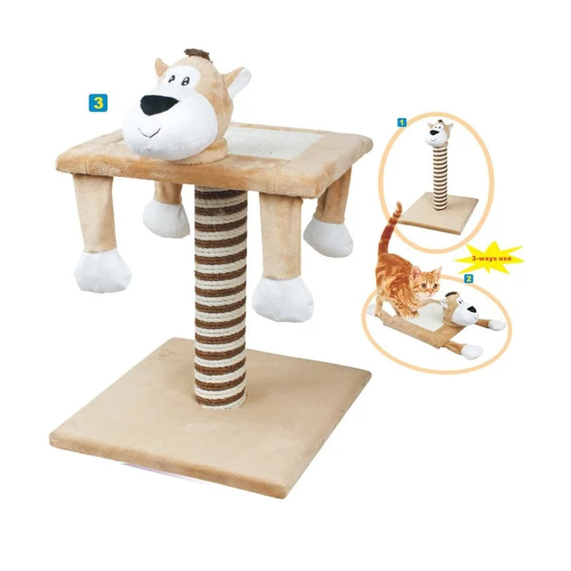Foto-do-produto-Brinquedo-Arranhador-De-Gato-3-Em-1-Chalesco-no-pet-shop-online-da-Tudo-de-Bicho