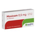 Foto-do-produto-Maxicam-Antiinflamatorio-05Mg-Ourofino-10-Comprimidos-no-pet-shop-online-da-Tudo-de-Bicho