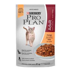 Ração Úmida Nestlé Purina Gatos Pro Plan Adultos Frango Sache