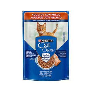 Ração Úmida Nestlé Purina Cat Chow Castrados Peixe ao Molho Sachê