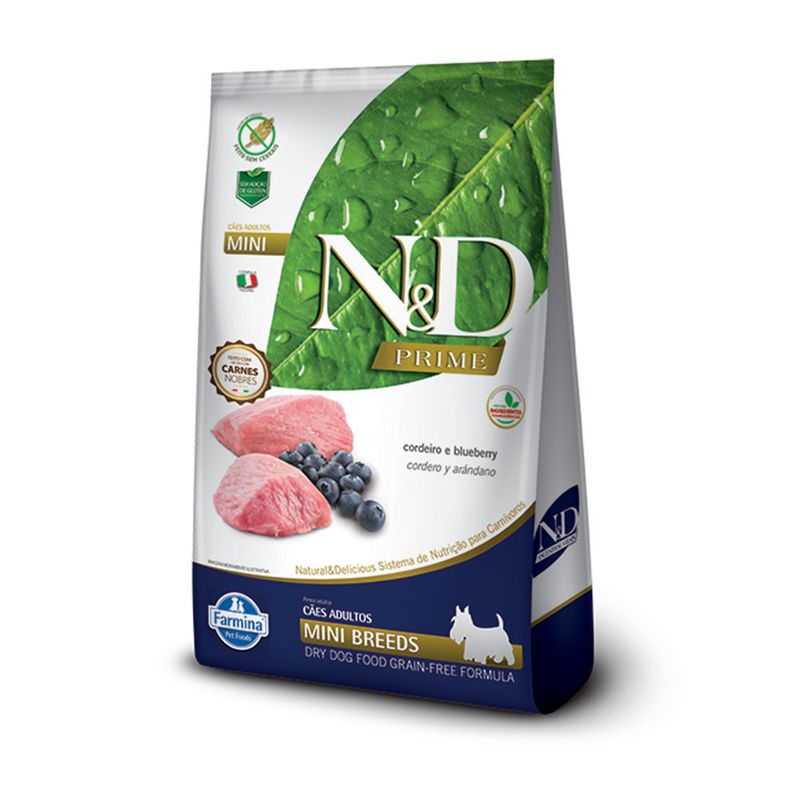 Foto-do-produto-Racao-N-D-Prime-Caes-Adultos-Mini-Cordeiro-101kg-no-pet-shop-online-da-Tudo-de-Bicho