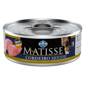 Ração úmida Matisse Gatos Cordeiro Mousse