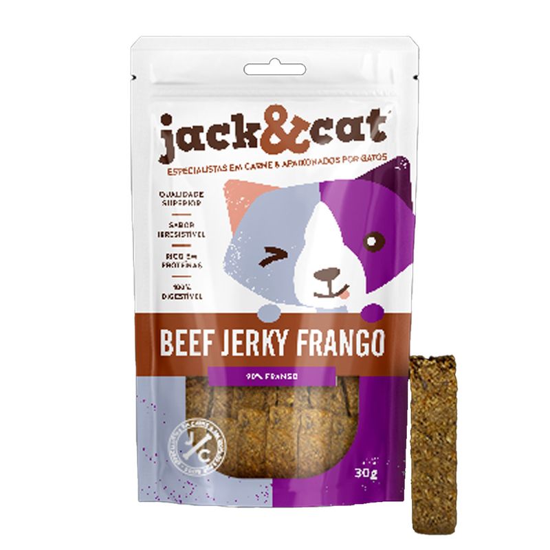 Foto-do-produto-Petisco-para-Gatos-Beef-Jeky-Frango-Jack-Cat-30g-no-pet-shop-online-da-Tudo-de-Bicho