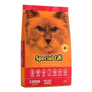 Ração Gatos Special Cat Adultos Carne