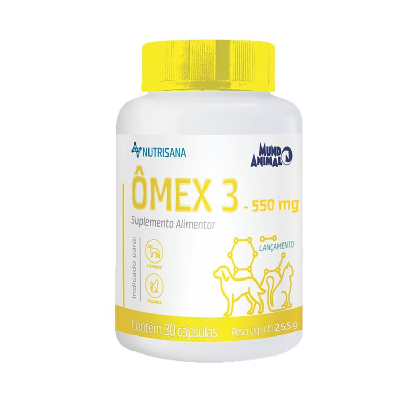 Foto-do-produto-Suplemento-Nutrisana-Omex-3-Mundo-Animal-Com-30-Capsulas-no-pet-shop-online-da-Tudo-de-Bicho