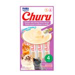 Foto-do-produto-Pure-Churu-Petisco-Cremoso-para-Gatos-Galinha-com-Camarao-56g-no-pet-shop-online-da-Tudo-de-Bicho