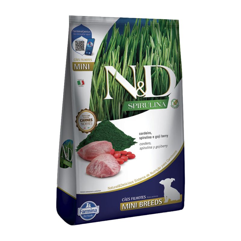 Foto-do-produto-Racao-ND-Spirulina-Para-Caes-Puppy-Mini-Cordeiro-2kg-no-pet-shop-online-da-Tudo-de-Bicho