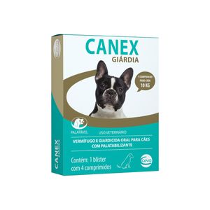 Vermífugo Canex Giárdia para Cães