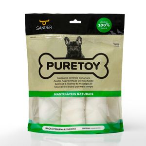 Kit Mastigáveis Para Cães Puretoy Raça Pequena e Média