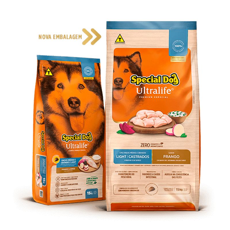 Foto-do-produto-Racao-Caes-Special-Dog-Ultralife-Light-Racas-Medias-e-Grande-Frango-E-Arroz-15kg-no-pet-shop-online-da-Tudo-de-Bicho