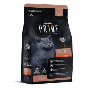 Ração Gatos Special Cat Filhotes Prime Salmão e Arroz