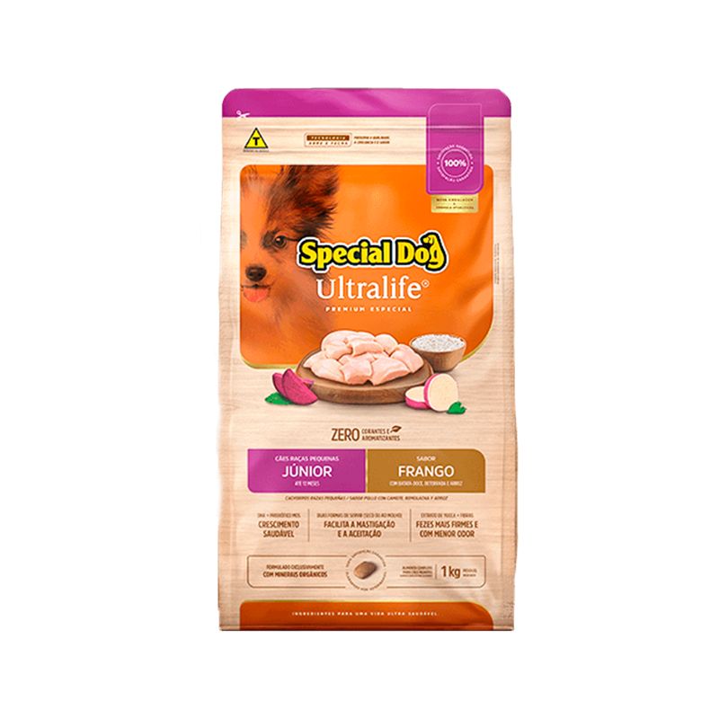 Foto-do-produto-Racao-Caes-Special-Dog-Ultralife-Junior-Racas-Pequenas-Frango-e-Arroz-1kg-no-pet-shop-online-da-Tudo-de-Bicho